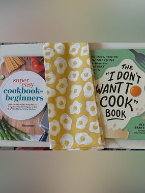 Cookbook bundle New! + New Dish towel